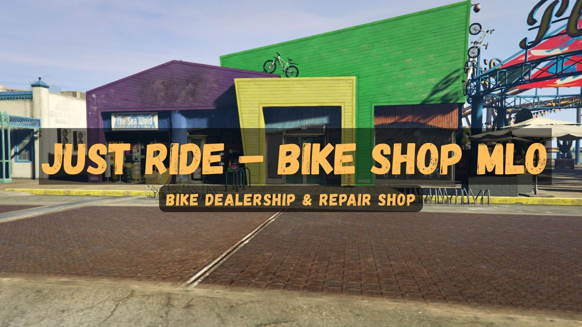Just Ride – Bike Shop MLO FiveM – Dealership & Repair Shop